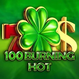 100 Burning Hot slot logo by Amusnet Interactive at Rainbet Casino
