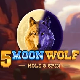 5 Moon Wolf slot visual from Apparat Gaming available on rainbetcasino.online