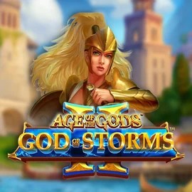 Try Age Of The Gods: God Of Storms 2 slot by Playtech on rainbetcasino.online – logo image
