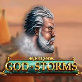 Age Of The Gods: God of Storms logo by Playtech Rainbet Casino