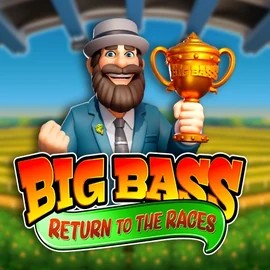 Big Bass Return to the Races slot icon by Pragmatic Play, available at Rainbet Casino