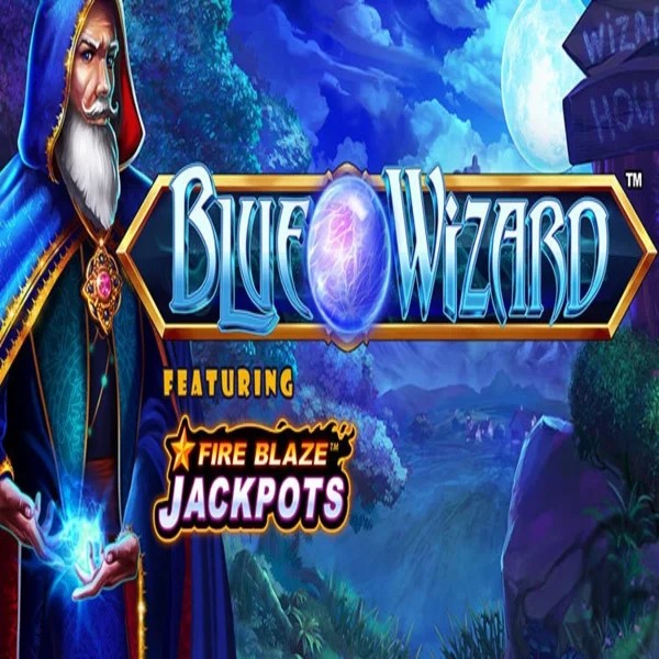 Blue Wizard Fire Blaze Jackpots – slot by Rarestone Gaming, featured at rainbetcasino.online
