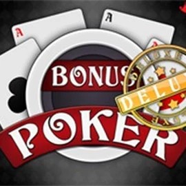 Try Bonus Poker Deluxe - 3 Hands slot by RTG (Reel Time Gaming) on rainbetcasino.online – logo image