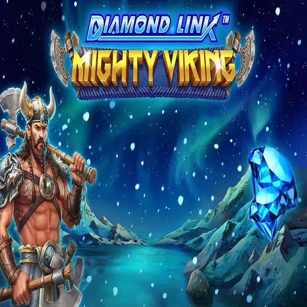 Diamond Link Mighty Viking slot icon by Greentube, available at Rainbet Casino