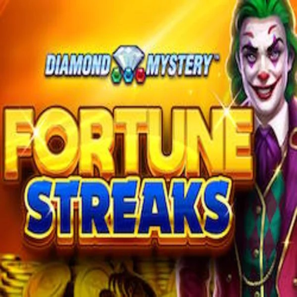 Diamond Mystery Fortune Streaks online game logo by Greentube on rainbetcasino.online