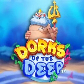 Enjoy Dorks of the Deep by Hacksaw Gaming – logo hosted on rainbetcasino.online