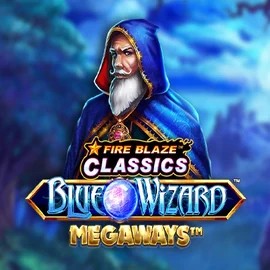 Fire Blaze Blue Wizard Megaways game by Rarestone Gaming – logo hosted on Rainbet Casino