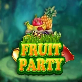 Fruit Party slot logo by Top Trend Gaming at Rainbet Casino