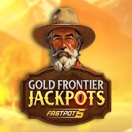Gold Frontier Jackpots FastPot5 slot logo by Yggdrasil at Rainbet Casino