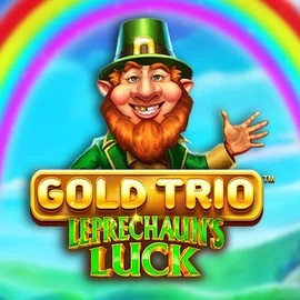 Gold Trio Leprechaun's Luck logo by Playtech Rainbet Casino