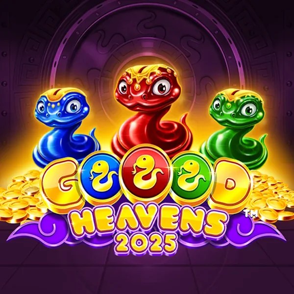 Slots logo of Goood Heavens from Rarestone Gaming at Rainbet Casino