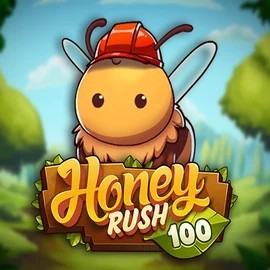 Honey Rush 100 game by Play'n GO – logo hosted on Rainbet Casino