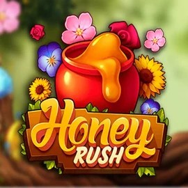 Try Honey Rush slot by Play'n GO on rainbetcasino.online – logo image