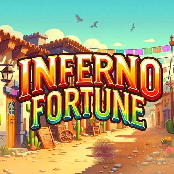 Inferno Fortune slot visual from Atomic Slot Lab available on rainbetcasino.online