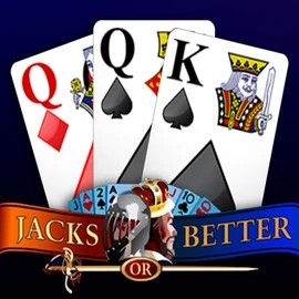 Official Poker logo: Jacks or Better (Origins) by Playtech at Rainbet Casino