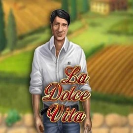 La Dolce Vita by Gamomat, showcased at rainbetcasino.online – game logo