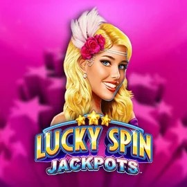 Lucky Spin Jackpots logo by Novomatic at Rainbet Casino
