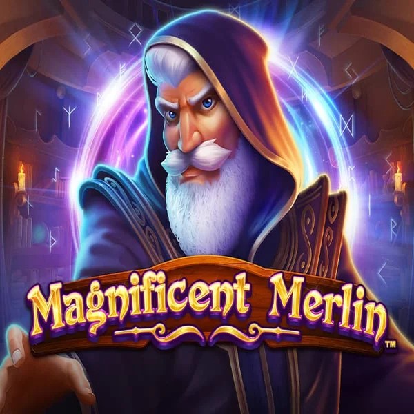 Magnificent Merlin game by Greentube – logo hosted on Rainbet Casino