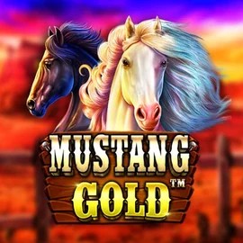 Mustang Gold logo by Pragmatic Play Rainbet Casino