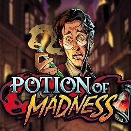 Slots logo of Potion of Madness from Play'n GO at Rainbet Casino
