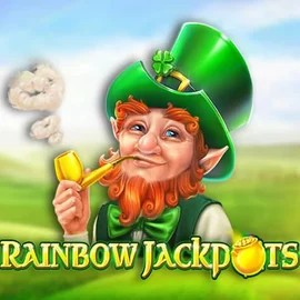 Rainbow Jackpots casino game by Red Tiger Gaming – featured logo at Rainbet Casino