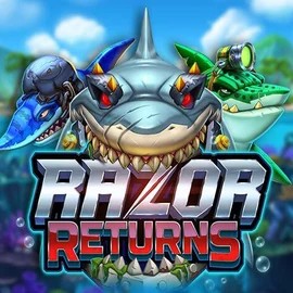 Slots logo of Razor Returns from Push Gaming at Rainbet Casino