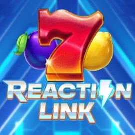 Reaction Link slot logo by Playtech at Rainbet Casino