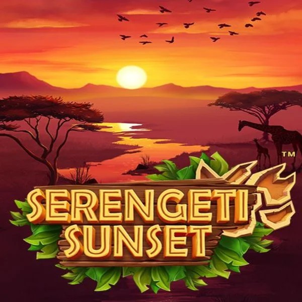 Serengeti Sunset by Skywind Group, showcased at rainbetcasino.online – game logo