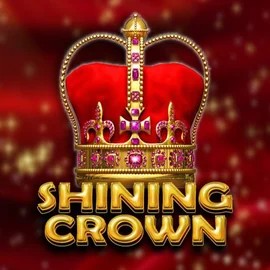 Shining Crown online game logo by Amusnet Interactive on rainbetcasino.online