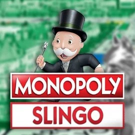 Slingo Monopoly online game logo by Gaming Realms on rainbetcasino.online