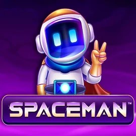 Spaceman by Pragmatic Play, showcased at rainbetcasino.online – game logo