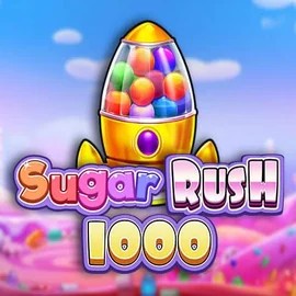 Sugar Rush 1000 slot logo by Pragmatic Play at Rainbet Casino