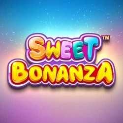 Enjoy Sweet Bonanza by Pragmatic Play – logo hosted on rainbetcasino.online