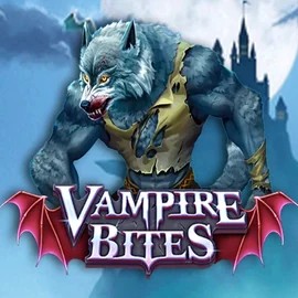 Vampire Bites logo by Amusnet Interactive at Rainbet Casino