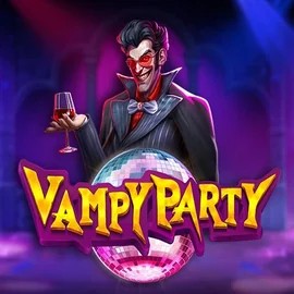 Vampy Party casino game by Pragmatic Play – featured logo at Rainbet Casino