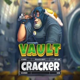 Vault Cracker game by Red Tiger Gaming – logo hosted on Rainbet Casino