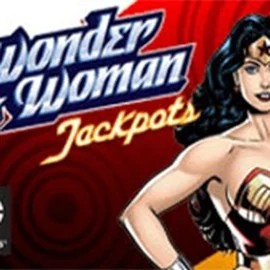 Wonder Woman Jackpots slot visual from Amaya available on rainbetcasino.online