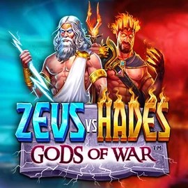 Zeus vs Hades: Gods of War slot logo by Pragmatic Play at Rainbet Casino